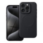 Apple iPhone 15 Pro Hülle Silicone Mag Cover MagSAFE  Schwarz