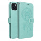 Apple iPhone 15 Plus Book Handytaschen MEZZO Book Traumfänger  Grün