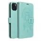 Apple iPhone 15 Plus Book Handytaschen MEZZO Book Traumfänger  Grün