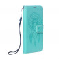 Apple iPhone 15 Plus Book Handytaschen MEZZO Book Traumfänger  Grün
