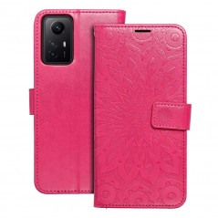 XIAOMI Redmi Note 12s Book Handytaschen MEZZO Book Mandala  Magenta