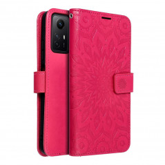 XIAOMI Redmi Note 12s Book Handytaschen MEZZO Book Mandala  Magenta