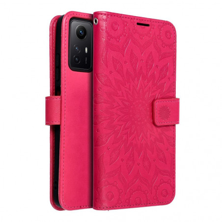 XIAOMI Redmi Note 12s Book Handytaschen MEZZO Book Mandala  Magenta