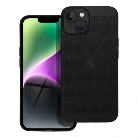 Apple iPhone 14 Hülle Breezy Schwarz