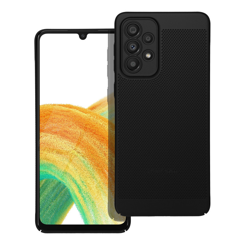 Samsung Galaxy A33 Hülle Breezy Schwarz