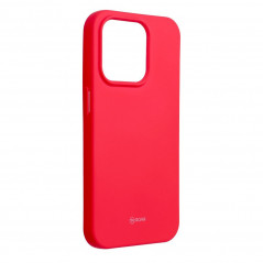 Apple iPhone 15 Pro Hülle Roar Colorful Jelly Heißes Rosa