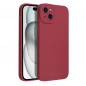 Apple iPhone 15 Plus Hülle Roar Luna Monochromatische, Stilvoll, Ein ästhetisches Accessoire  Rot