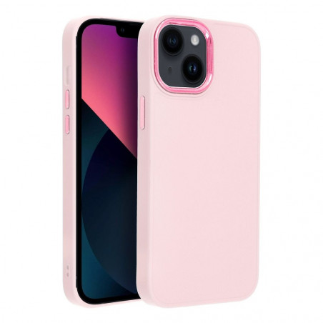 Apple iPhone 13 mini Hülle FRAME Elegant  Puderrosa