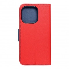 Apple iPhone 14 Pro Book Handytaschen Fancy Book Rot / Marine