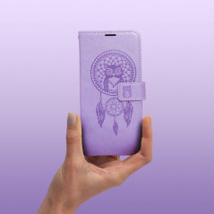 XIAOMI Redmi 9C NFC Book Handytaschen MEZZO Book Traumfänger  Lila (Purple)