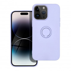 Apple iPhone 14 Pro Max Hülle Silicone ring Lila (Violet)