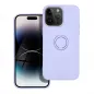 Apple iPhone 14 Pro Max Hülle Silicone ring Lila (Violet)