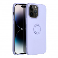 Apple iPhone 14 Pro Max Hülle Silicone ring Lila (Violet)