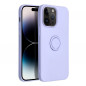 Apple iPhone 14 Pro Max Hülle Silicone ring Lila (Violet)