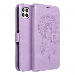 Samsung Galaxy A22 5G Book Handytaschen MEZZO Book Traumfänger  Lila (Purple)