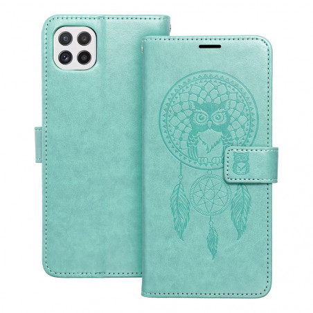 Samsung Galaxy A22 5G Book Handytaschen MEZZO Book Traumfänger  Grün