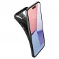 Apple iPhone 15 Plus Hülle Spigen  Liquid Air Matt Schwarz