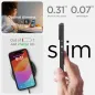 Apple iPhone 15 Plus Hülle Spigen  Liquid Air Matt Schwarz