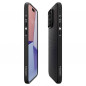 Apple iPhone 15 Pro Hülle Spigen  Liquid Air Matt Schwarz