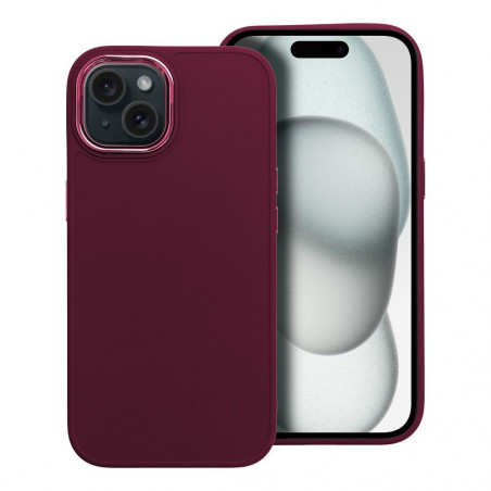Apple iPhone 15 Hülle FRAME Elegant  Lila (Purple)
