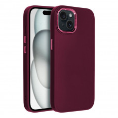 Apple iPhone 15 Hülle FRAME Elegant  Lila (Purple)