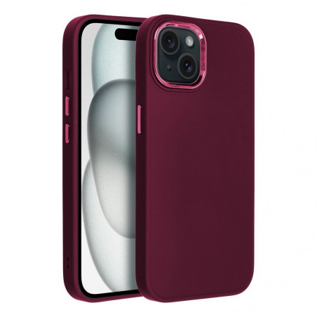 Apple iPhone 15 Hülle FRAME Elegant  Lila (Purple)