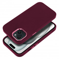 Apple iPhone 15 Hülle FRAME Elegant  Lila (Purple)