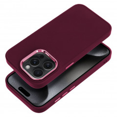 Apple iPhone 15 Pro Hülle FRAME Elegant  Lila (Purple)