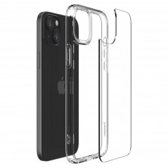 Apple iPhone 15 Plus Hülle Spigen Ultra Hybrid Kristallklar  Durchsichtbar
