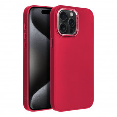Apple iPhone 15 Pro Max Hülle FRAME Elegant  Magenta