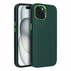 Apple iPhone 15 Hülle FRAME Elegant  Grün