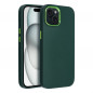 Apple iPhone 15 Hülle FRAME Elegant  Grün