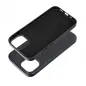 Apple iPhone 15 Hülle Leather Mag Cover Elegant  MagSAFE  Schwarz