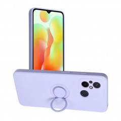 XIAOMI Redmi 12C Hülle Silicone ring Lila (Violet)