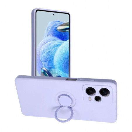 XIAOMI Redmi Note 12 Pro 5G Hülle Silicone ring Lila (Violet)
