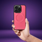 Apple iPhone 15 Pro Hülle Roar Mag Morning Elegant  MagSAFE  Heißes Rosa