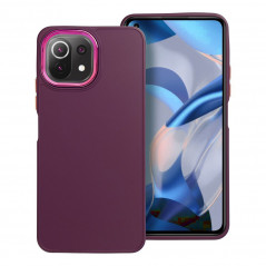 XIAOMI Mi 11 Lite Hülle FRAME Elegant  Lila (Purple)