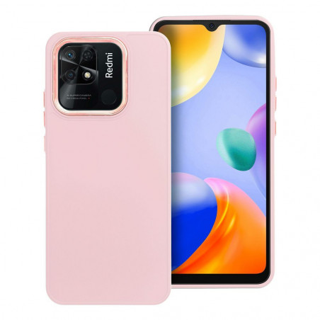 XIAOMI Redmi 10C Hülle FRAME Elegant  Puderrosa