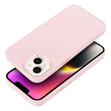 XIAOMI Redmi 10C Hülle FRAME Elegant  Puderrosa