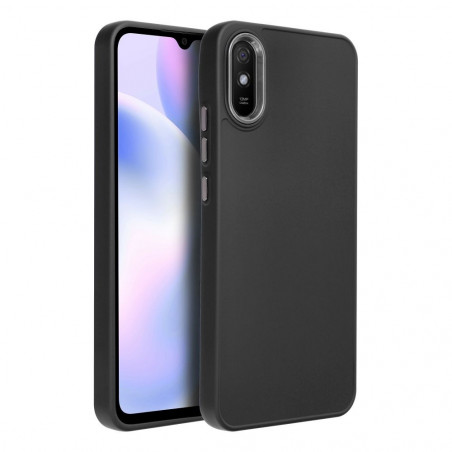 XIAOMI Redmi 9C NFC Hülle FRAME Elegant  Schwarz