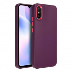XIAOMI Redmi 9C NFC Hülle FRAME Elegant  Lila (Purple)