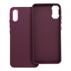 XIAOMI Redmi 9C NFC Hülle FRAME Elegant  Lila (Purple)