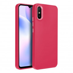 XIAOMI Redmi 9C NFC Hülle FRAME Elegant  Magenta