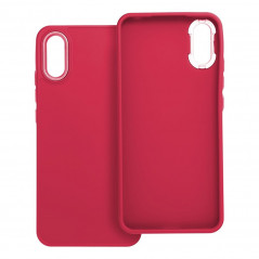 XIAOMI Redmi 9C NFC Hülle FRAME Elegant  Magenta