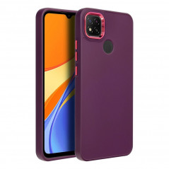 XIAOMI Redmi 9C NFC Hülle FRAME Elegant  Lila (Purple)