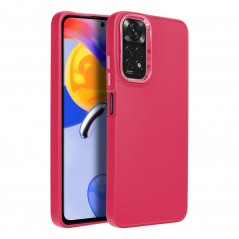 XIAOMI Redmi Note 11S Hülle FRAME Elegant  Magenta