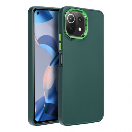 XIAOMI Mi 11 Lite 5G NE Hülle FRAME Elegant  Grün