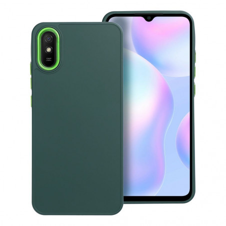 XIAOMI Redmi 9A Hülle FRAME Elegant  Grün