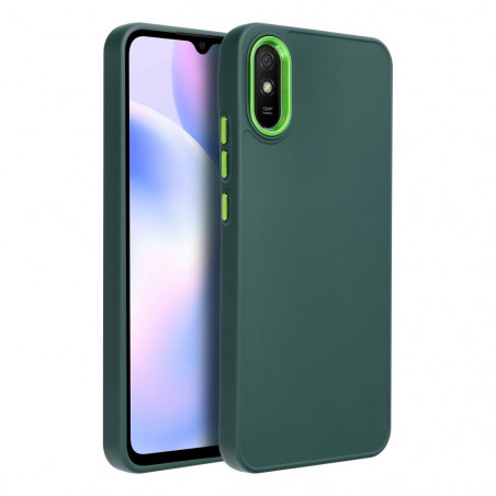 XIAOMI Redmi 9A Hülle FRAME Elegant  Grün