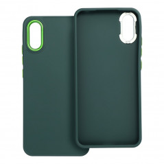 XIAOMI Redmi 9C NFC Hülle FRAME Elegant  Grün
